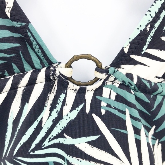 Banana Republic Halter Top One Piece Swim Suit Size M - Picture 3 of 8